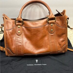 Frye Melissa Brown Leather Handbag